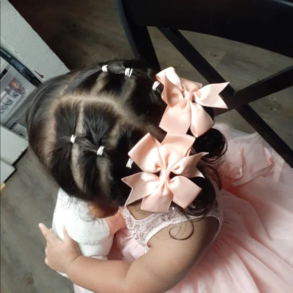COPY - NWT 40Piece 3 Inch Boutique Grosgrain Ribbon Pinwheel Hair Bows Alligato…